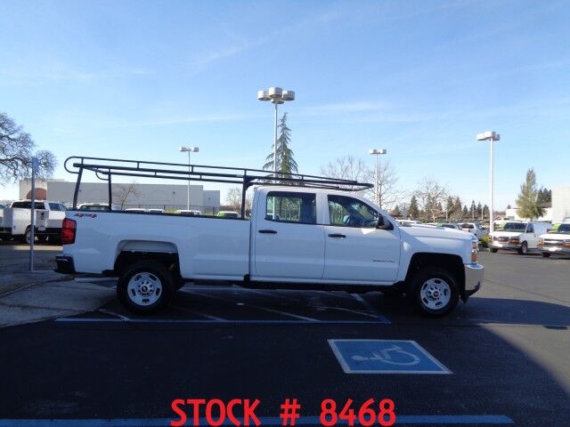 2018 Chevrolet Silverado 2500HD ~ Crew Cab ~ 4x4 ~ Rack ~ Only 79K Miles! Rocklin CA
