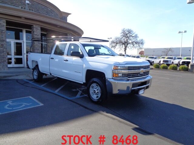 2018 Chevrolet Silverado 2500HD ~ Crew Cab ~ 4x4 ~ Rack ~ Only 79K Miles! Rocklin CA