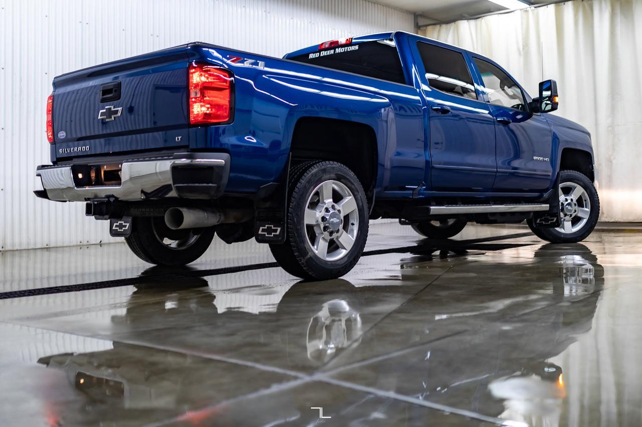 2018 Chevrolet Silverado 2500HD 4x4 Crew Cab LT Z71 Diesel Leather BCam Red Deer AB