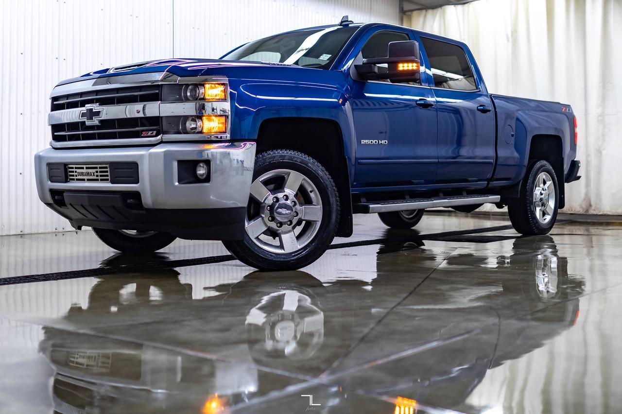 2018 Chevrolet Silverado 2500HD 4x4 Crew Cab LT Z71 Diesel Leather BCam Red Deer AB