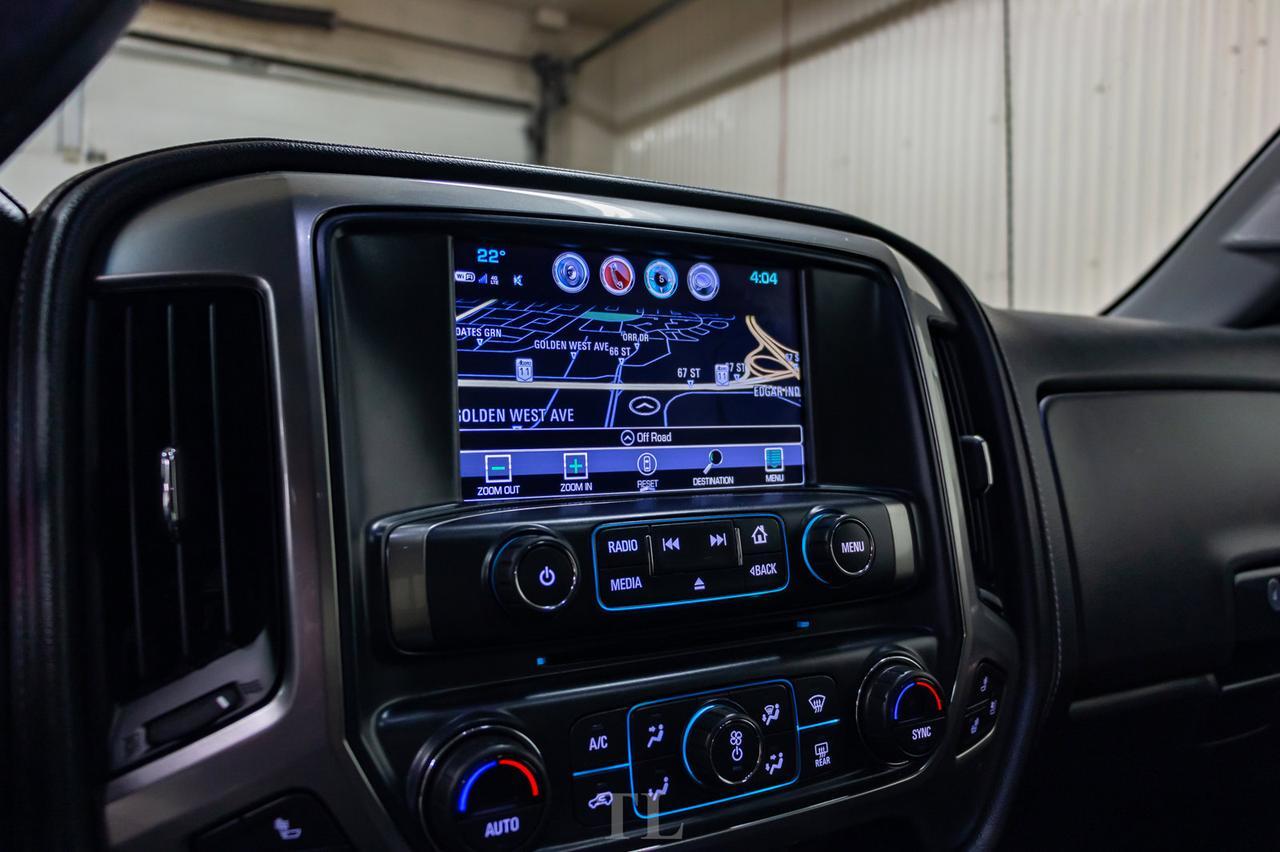 2018 Chevrolet Silverado 2500HD 4x4 Crew Cab LTZ Longbox Leather Roof Nav Red Deer AB