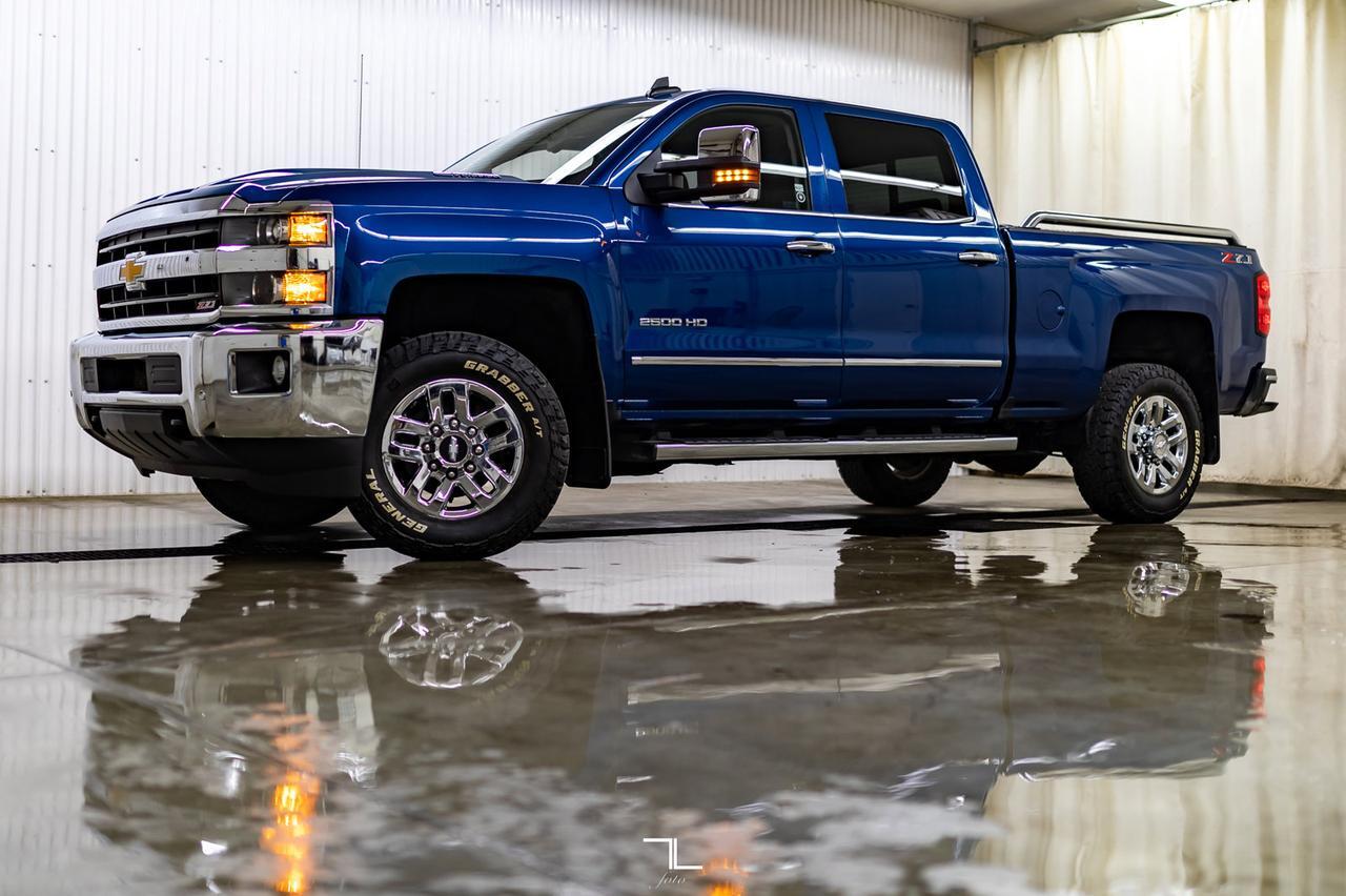 2018 Chevrolet Silverado 2500HD 4x4 Crew Cab LTZ Z71 Diesel Leather BCam Red Deer AB