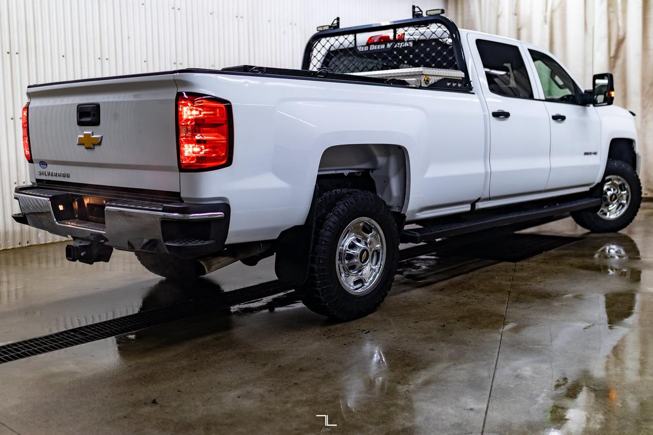 2018 Chevrolet Silverado 2500HD 4x4 Crew Cab WT Longbox PSeat BCam Red Deer AB
