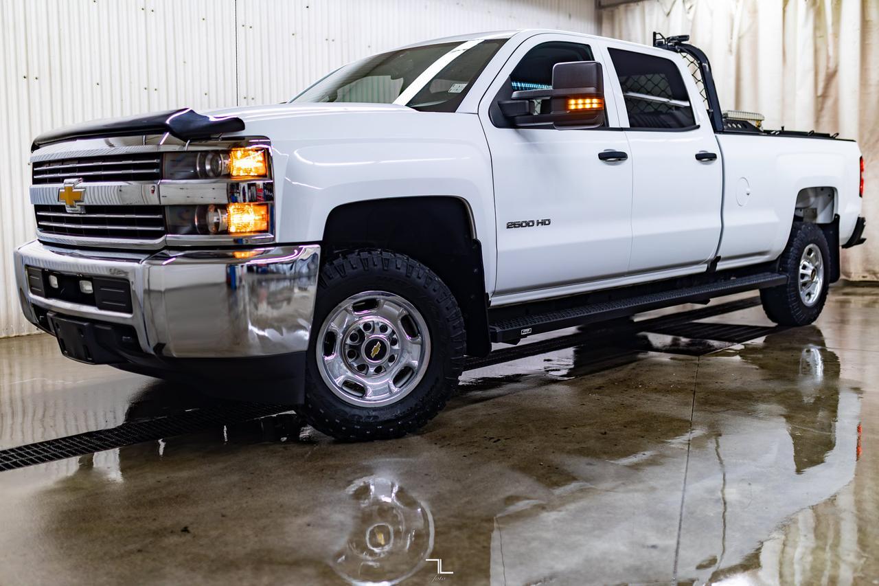 2018 Chevrolet Silverado 2500HD 4x4 Crew Cab WT Longbox PSeat BCam Red Deer AB
