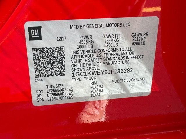 2018 Chevrolet Silverado 2500HD LTZ Washington MO