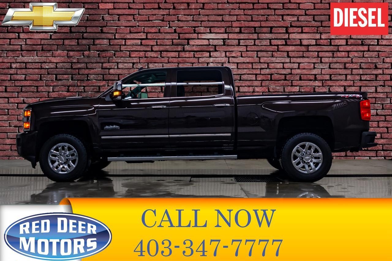 2018 Chevrolet Silverado 3500HD 4x4 Crew Cab High Country Diesel Leather Roof Nav