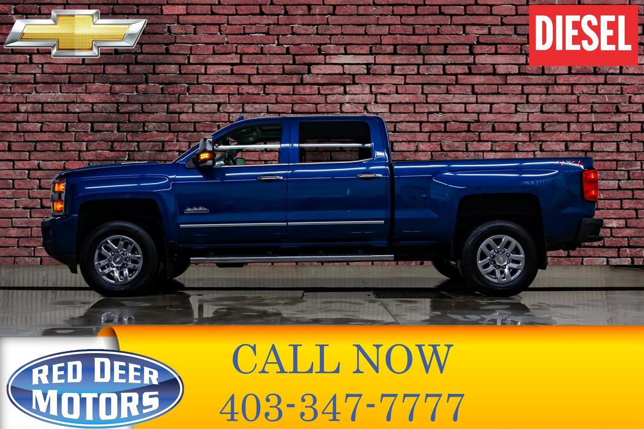 2018 Chevrolet Silverado 3500HD 4x4 Crew Cab High Country Diesel Leather Roof Nav