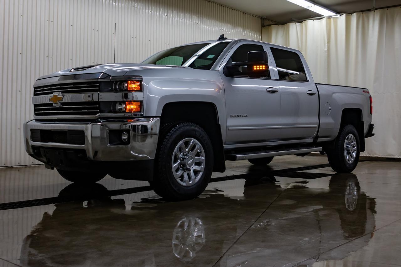 2018 Chevrolet Silverado 3500HD 4x4 Crew Cab LT 6 Passenger Diesel Red Deer AB