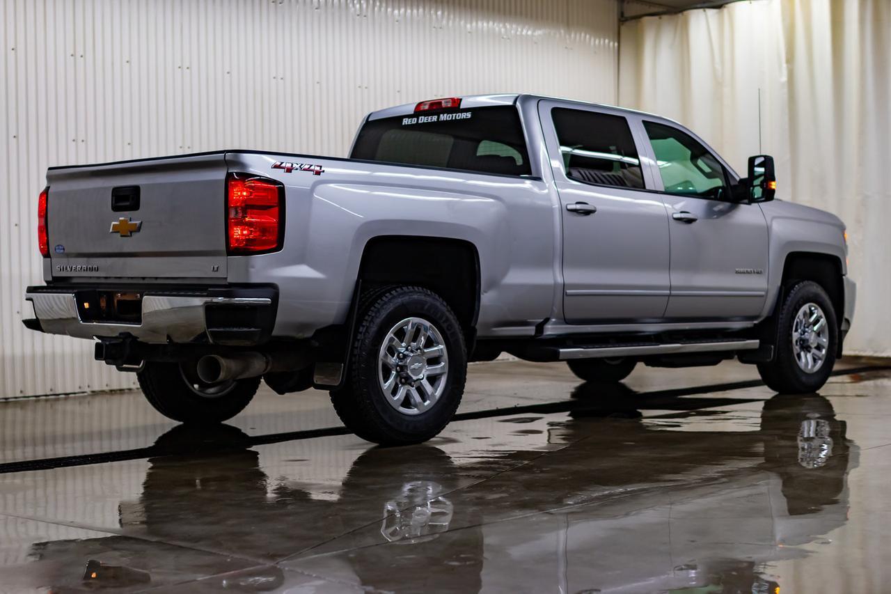 2018 Chevrolet Silverado 3500HD 4x4 Crew Cab LT 6 Passenger Diesel Red Deer AB