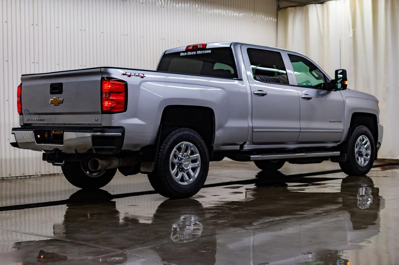 2018 Chevrolet Silverado 3500HD 4x4 Crew Cab LT 6 Passenger Diesel Red Deer AB