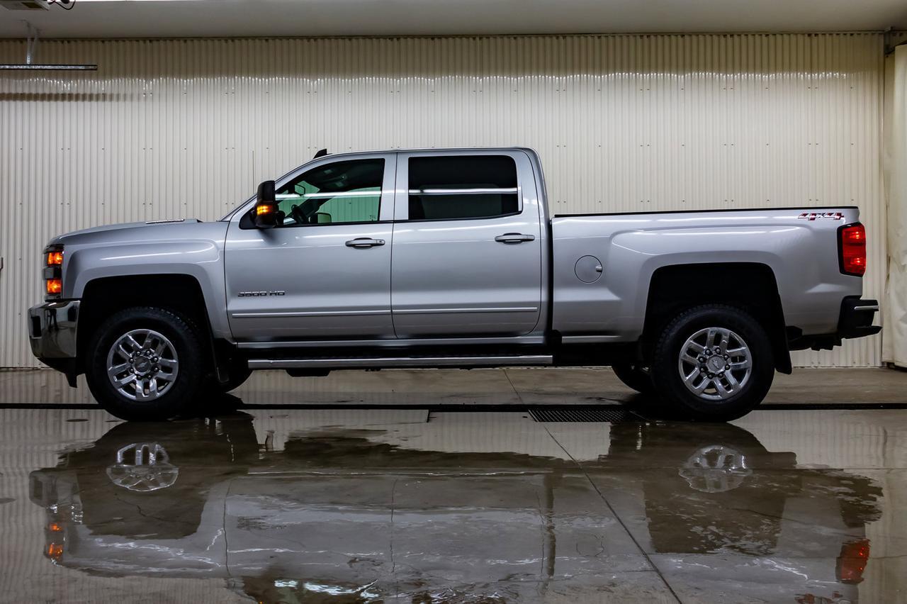 2018 Chevrolet Silverado 3500HD 4x4 Crew Cab LT 6 Passenger Diesel Red Deer AB
