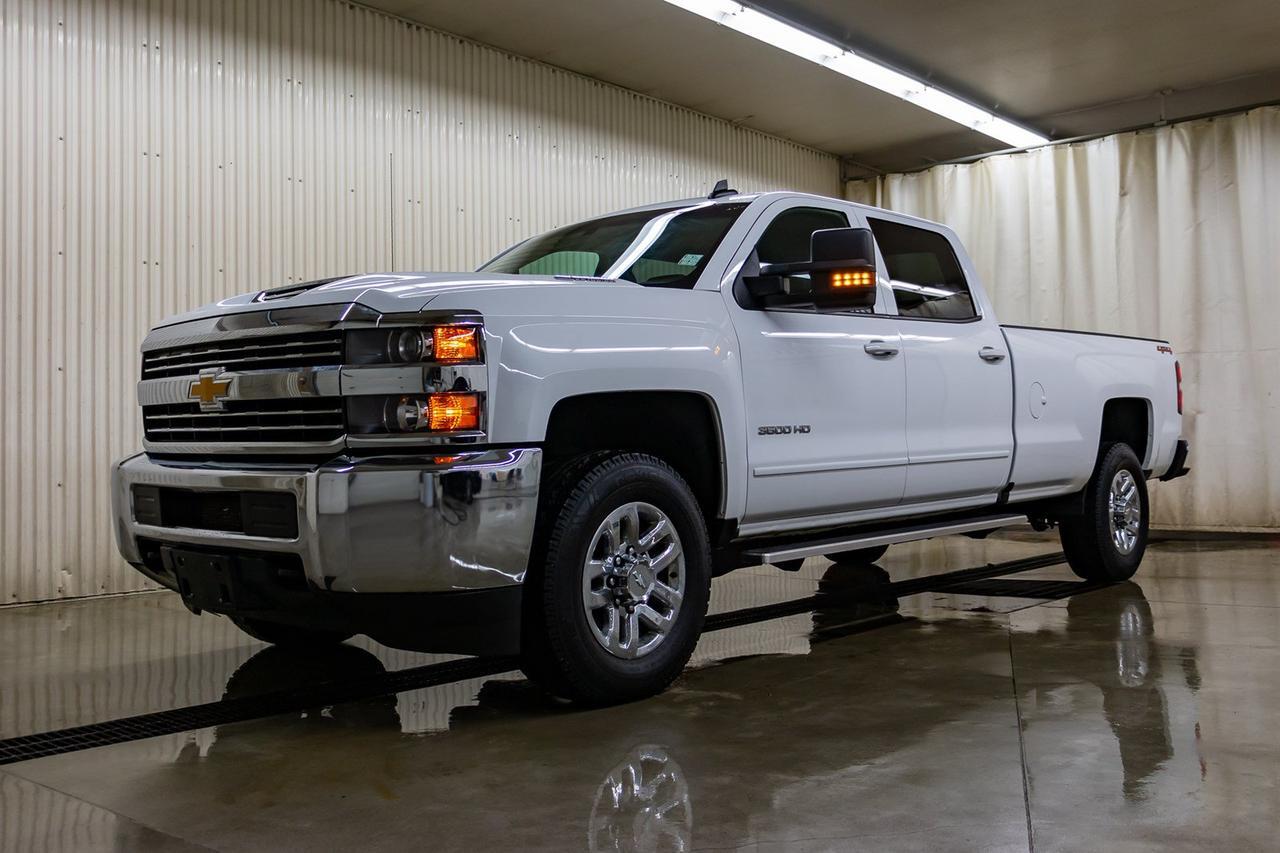 2018 Chevrolet Silverado 3500HD 4x4 Crew Cab LT LWB Diesel BCam Red Deer AB