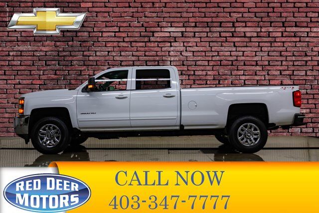 2018 Chevrolet Silverado 3500HD 4x4 Crew Cab LT Longbox BCam Red Deer AB