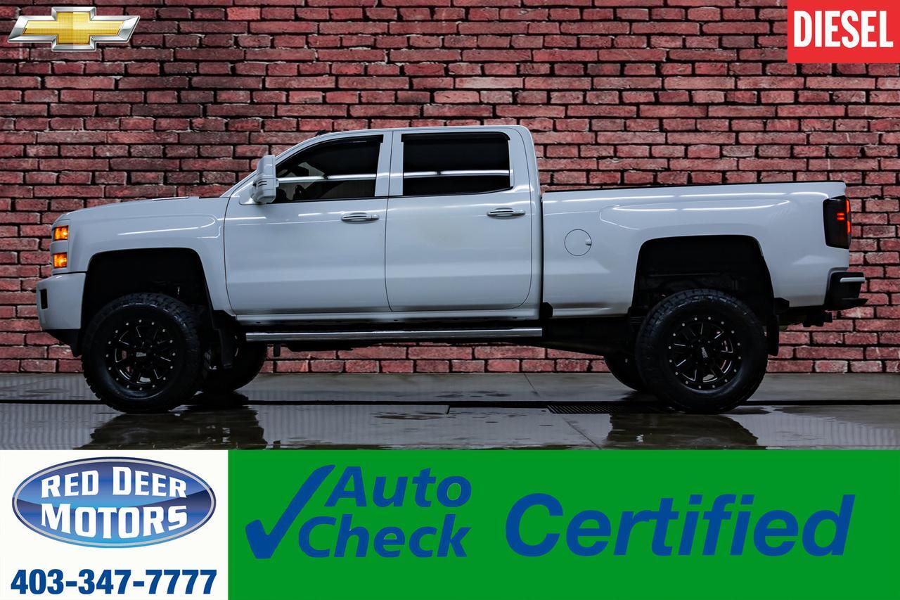 2018 Chevrolet Silverado 3500HD 4x4 Crew Cab LT Z71 Diesel Leather Nav 6" Lift