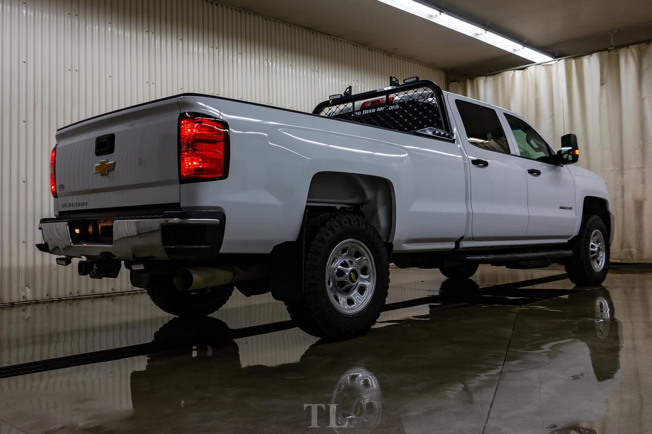 2018 Chevrolet Silverado 3500HD 4x4 Crew Cab WT Longbox Diesel BCam Red Deer AB