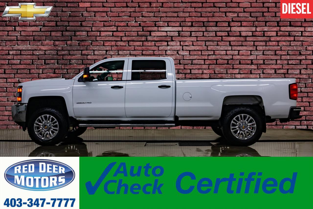 2018 Chevrolet Silverado 3500HD 4x4 Crew Cab WT Longbox Diesel Red Deer AB