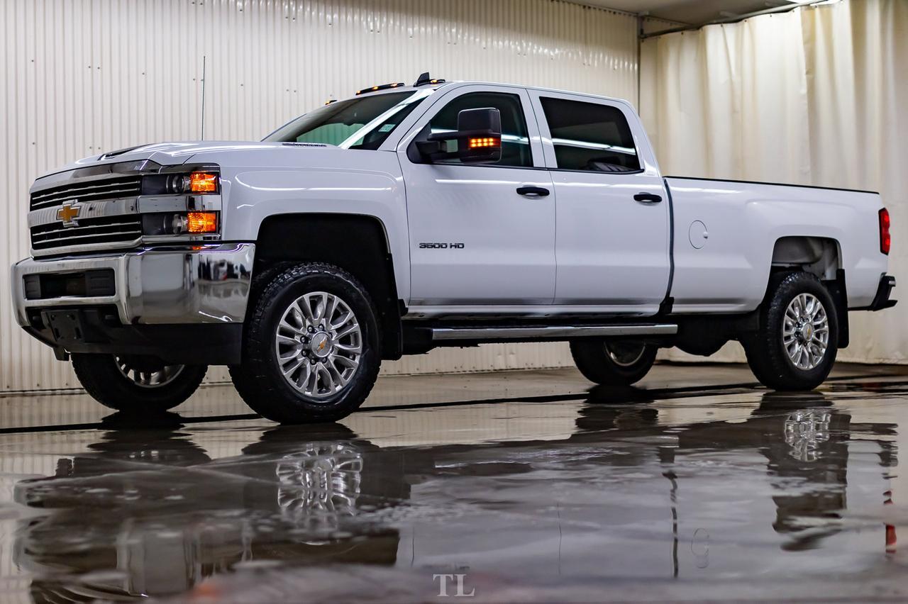 2018 Chevrolet Silverado 3500HD 4x4 Crew Cab WT Longbox Diesel Red Deer AB