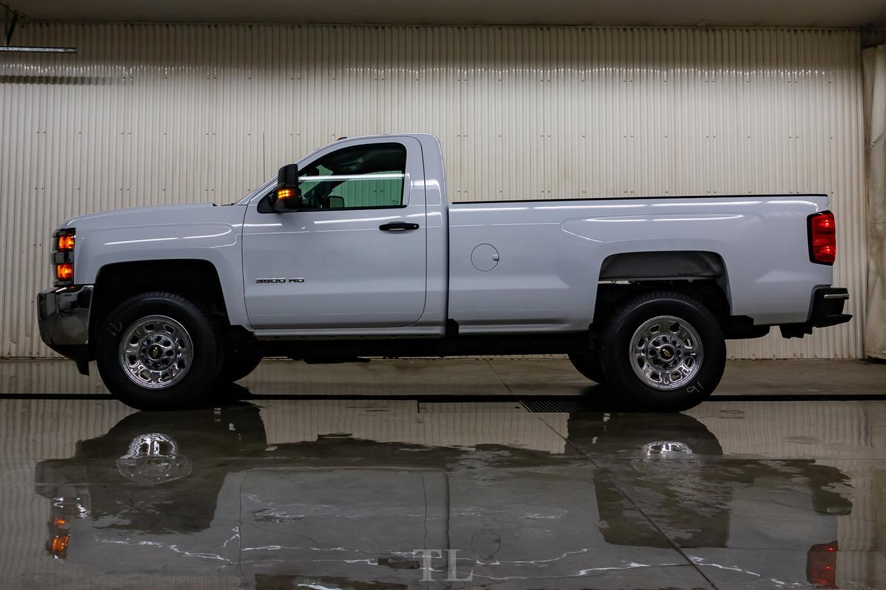2018 Chevrolet Silverado 3500HD 4x4 Reg Cab WT Longbox BCam Pseat Red Deer AB