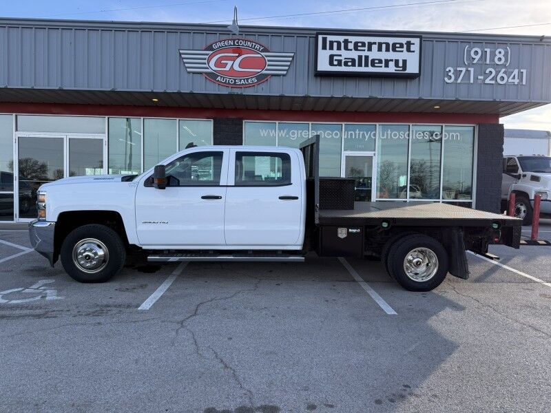 2018 Chevrolet Silverado 3500HD DRW Diesel Flatbed Work Truck Collinsville OK