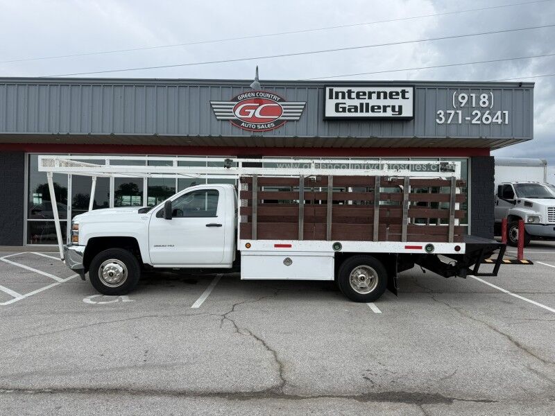 2018 Chevrolet Silverado 3500HD Diesel Ftatbed 56k mi's Work Truck Collinsville OK