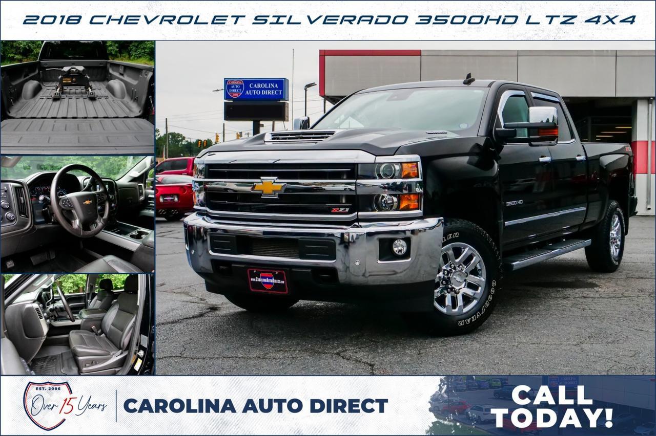 2018 Chevrolet Silverado 3500HD LTZ 4X4 / Duramax Turbo Diesel / Z71 PKG! Lincolnton NC