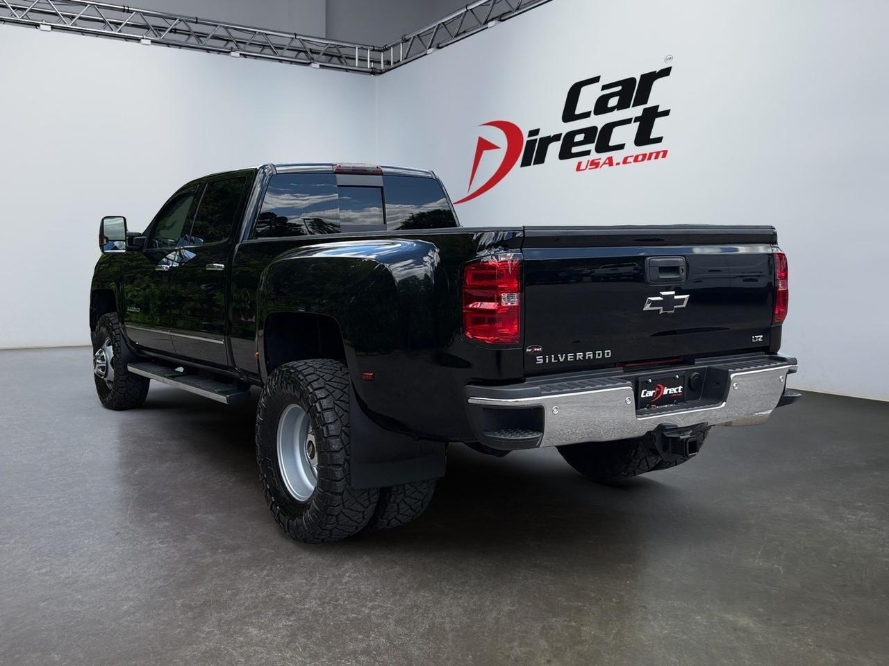 2018 Chevrolet Silverado 3500HD LTZ, 5TH WHEEL/GOOSENECK DUALLY TOW PACKAGE, LONG BED, RUNNING BOARDS, LIFTED, FENDER FLARES, BACKUP CAMERA, HEATED & VENTILATED SEATS, SUNROOF, APPLE CARPLAY/ANDROID AUTO, BLIND SPOT ALERT, LANE KEEP ASSIST, KEYLESS ENTRY, LOW MILES, CLEAN CARFAX! Virginia Beach VA