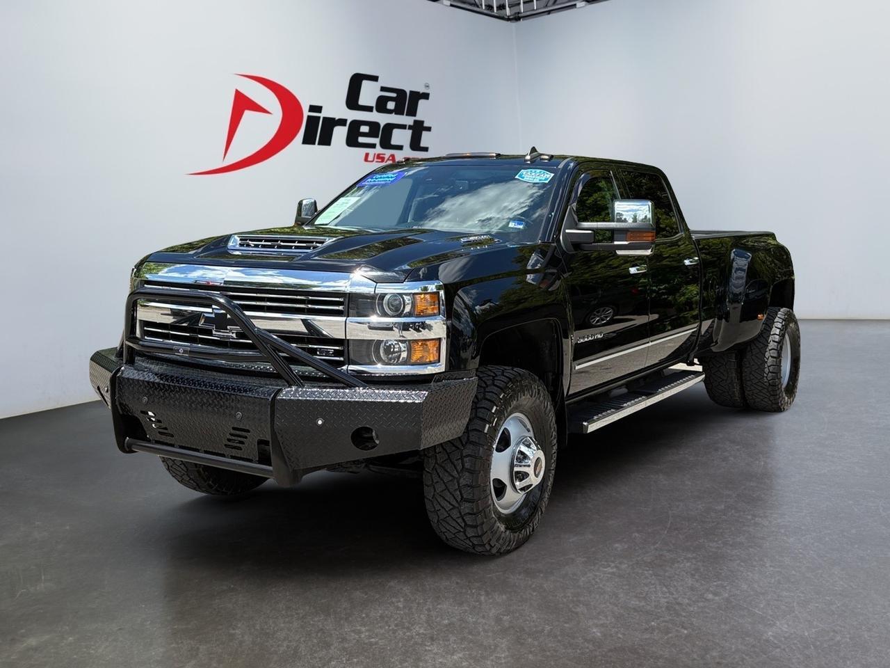 2018 Chevrolet Silverado 3500HD LTZ, 5TH WHEEL/GOOSENECK DUALLY TOW PACKAGE, LONG BED, RUNNING BOARDS, LIFTED, FENDER FLARES, BACKUP CAMERA, HEATED & VENTILATED SEATS, SUNROOF, APPLE CARPLAY/ANDROID AUTO, BLIND SPOT ALERT, LANE KEEP ASSIST, KEYLESS ENTRY, LOW MILES, CLEAN CARFAX! Virginia Beach VA