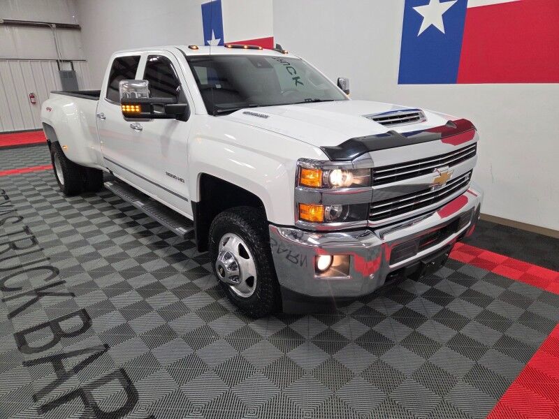2018 Chevrolet Silverado 3500HD LTZ Dually 6.6L Duramax Diesel Allison NEW Tires FREE WARRANTY Arlington TX