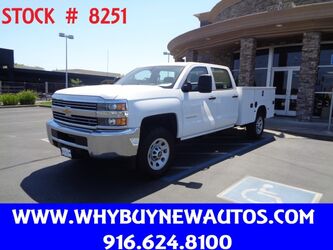 Chevrolet Silverado 3500HD Utility ~ 4x4 ~ Crew Cab ~ Only 99K Miles! 2018