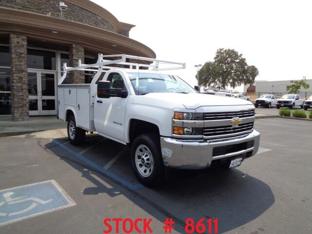 2018 Chevrolet Silverado 3500HD Utility ~ Rack ~ Only 34K Miles! Rocklin CA