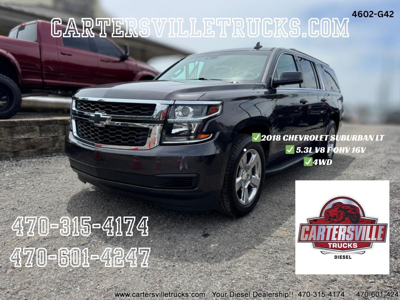 2018 Chevrolet Suburban 1500 LT 4X4 - DVD's - LOADED