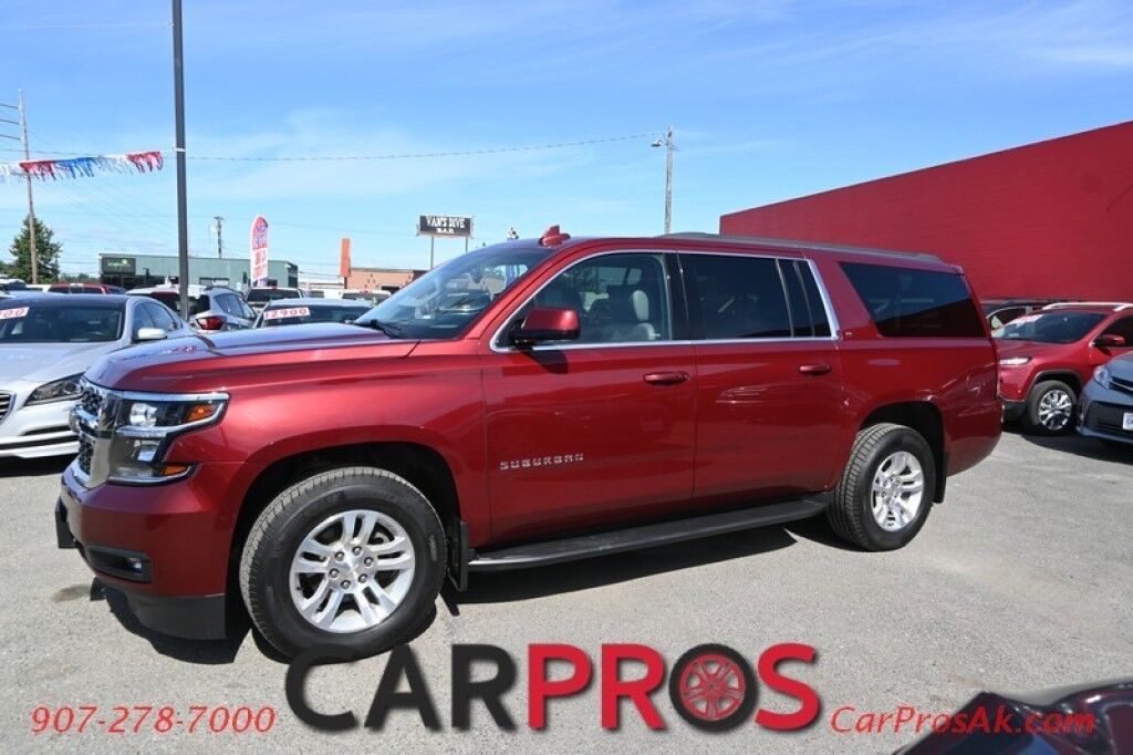 2018 Chevrolet Suburban LT - 5.3L V8 - Automatic - 4X4 - Front Leather Heated Seats - Heated Steering Wheel - 2nd Row Heated Seats - 3rd Row Seats 8 - Keyless Entry w/ Push To Start - Backup Camera - Bluetooth - Brake Controller - Tow Package Anchorage AK