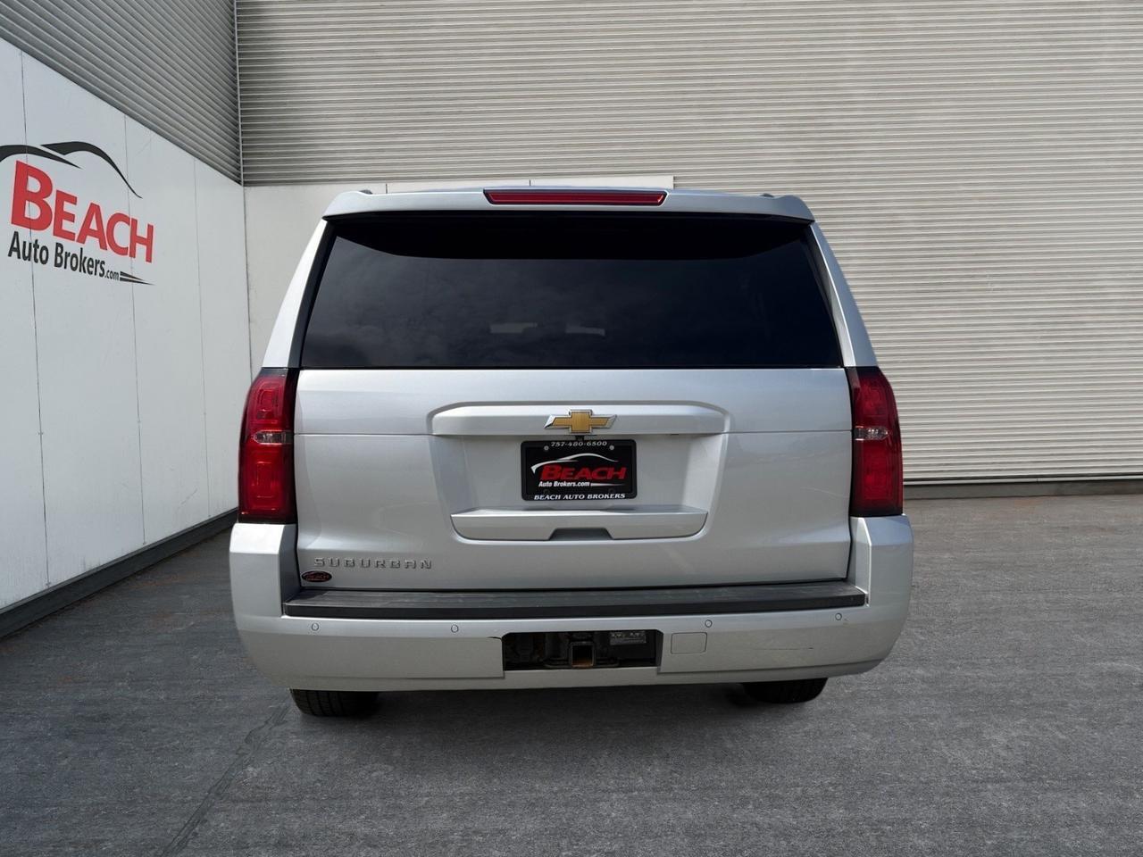 2018 Chevrolet Suburban LT, HEATED SEATS, 3RD ROW, BOSE SPEAKERS, UNIVERSAL GARAGE DOOR OPENER, BLUETOOTH, RUNNING BOARDS, TOW PACKAGE, POWER LIFTGATE, BACKUP CAMERA, POWER MIRRORS, KEYLESS ENTRY, CLEAN CARFAX, THIS SUV IS READY FOR ITS NEXT FAMILY! Norfolk VA