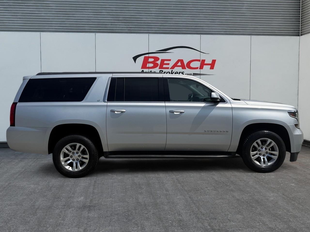 2018 Chevrolet Suburban LT, HEATED SEATS, 3RD ROW, BOSE SPEAKERS, UNIVERSAL GARAGE DOOR OPENER, BLUETOOTH, RUNNING BOARDS, TOW PACKAGE, POWER LIFTGATE, BACKUP CAMERA, POWER MIRRORS, KEYLESS ENTRY, CLEAN CARFAX, THIS SUV IS READY FOR ITS NEXT FAMILY! Norfolk VA
