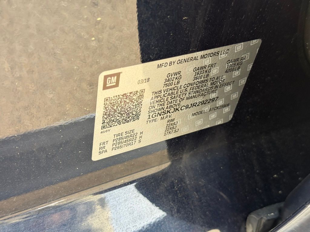 2018 Chevrolet Suburban Premier Crestwood KY