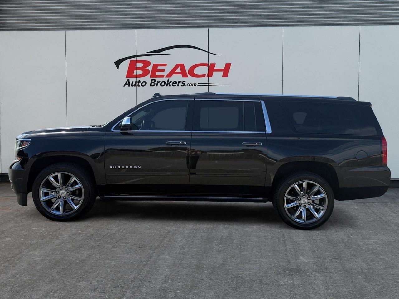 2018 Chevrolet Suburban Premier, WIFI, NAVIGATION, WIRELESS CHARGING, BLUETOOTH, HEATED AND VENTILATED FRONT AND PASSENGER SEATS, GARAGE DOOR OPENER, COME AND TEST DRIVE THIS SUBURBAN TODAY! Norfolk VA