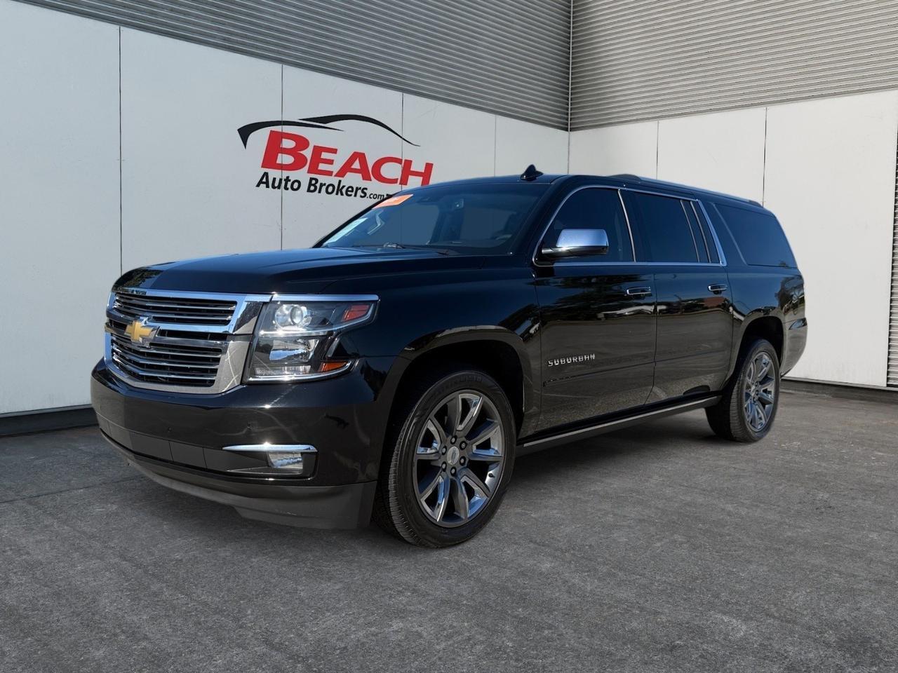 2018 Chevrolet Suburban Premier, WIFI, NAVIGATION, WIRELESS CHARGING, BLUETOOTH, HEATED AND VENTILATED FRONT AND PASSENGER SEATS, GARAGE DOOR OPENER, COME AND TEST DRIVE THIS SUBURBAN TODAY! Norfolk VA