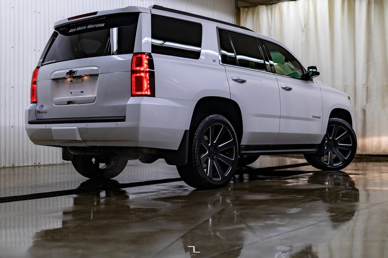 2018 Chevrolet Tahoe 4x4 LT Sport Leather Roof Nav BCam Red Deer AB