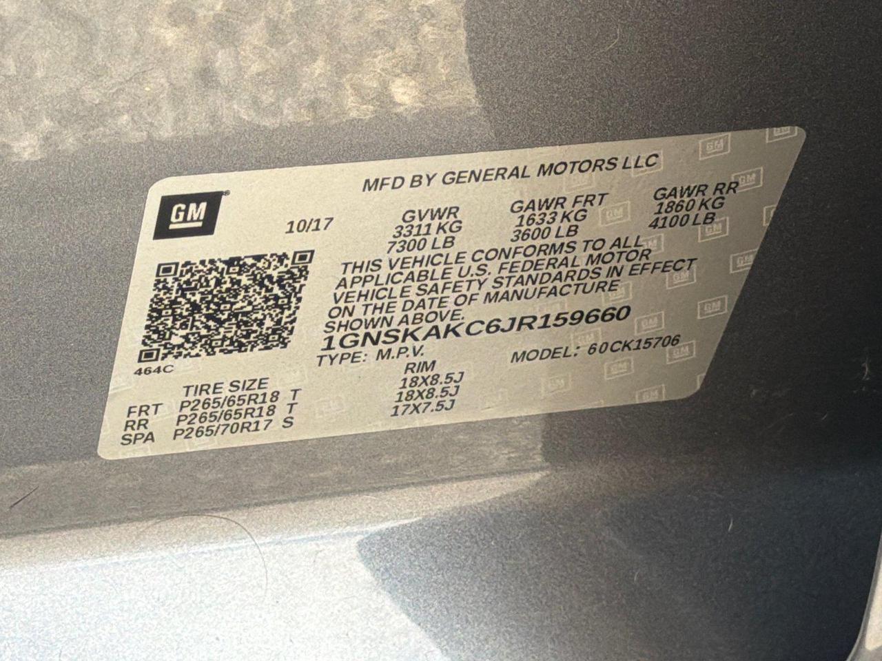 2018 Chevrolet Tahoe LS Hagerstown MD