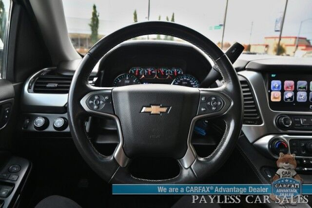 2018 Chevrolet Tahoe LT / 4X4 / Power & Heated Leather Seats / Bose Speakers / Sunroof / Lane Departure & Forward Collision Alert / 3rd Row / Seats 8 / Bluetooth / Back Up Camera / Cruise Control / Power Lift Gate / Tow Pkg Anchorage AK