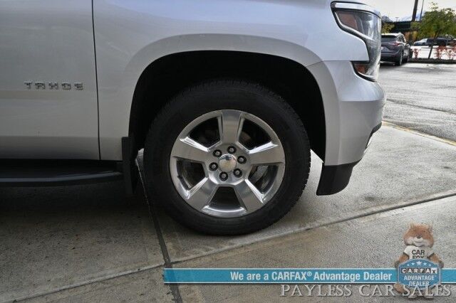2018 Chevrolet Tahoe LT / 4X4 / Power & Heated Leather Seats / Bose Speakers / Sunroof / Lane Departure & Forward Collision Alert / 3rd Row / Seats 8 / Bluetooth / Back Up Camera / Cruise Control / Power Lift Gate / Tow Pkg Anchorage AK