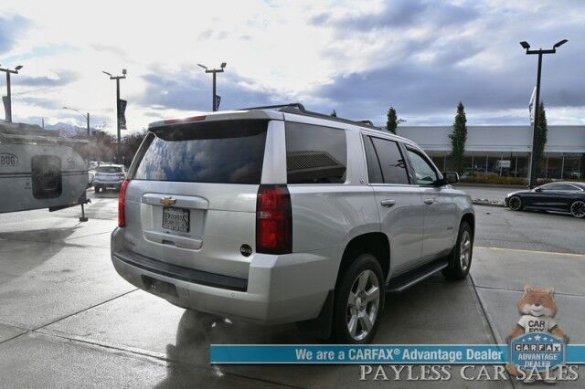 2018 Chevrolet Tahoe LT / 4X4 / Power & Heated Leather Seats / Bose Speakers / Sunroof / Lane Departure & Forward Collision Alert / 3rd Row / Seats 8 / Bluetooth / Back Up Camera / Cruise Control / Power Lift Gate / Tow Pkg Anchorage AK