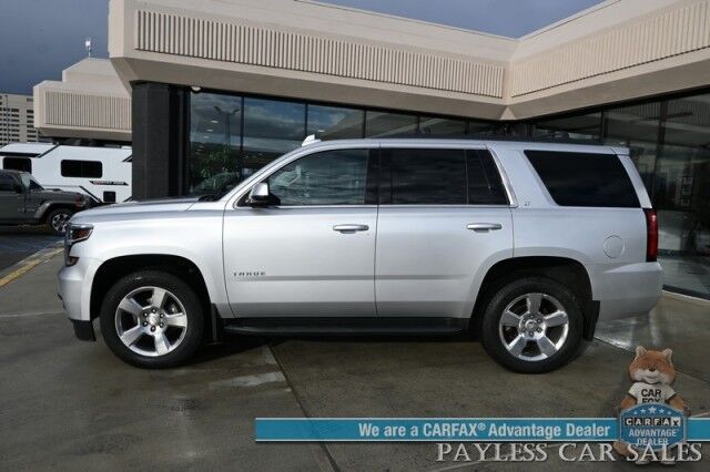 2018 Chevrolet Tahoe LT / 4X4 / Power & Heated Leather Seats / Bose Speakers / Sunroof / Lane Departure & Forward Collision Alert / 3rd Row / Seats 8 / Bluetooth / Back Up Camera / Cruise Control / Power Lift Gate / Tow Pkg Anchorage AK