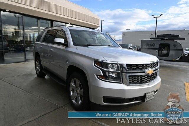 2018 Chevrolet Tahoe LT / 4X4 / Power & Heated Leather Seats / Bose Speakers / Sunroof / Lane Departure & Forward Collision Alert / 3rd Row / Seats 8 / Bluetooth / Back Up Camera / Cruise Control / Power Lift Gate / Tow Pkg Anchorage AK