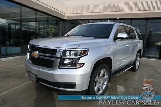 2018 Chevrolet Tahoe LT / 4X4 / Power & Heated Leather Seats / Bose Speakers / Sunroof / Lane Departure & Forward Collision Alert / 3rd Row / Seats 8 / Bluetooth / Back Up Camera / Cruise Control / Power Lift Gate / Tow Pkg Anchorage AK