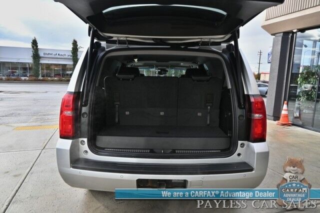 2018 Chevrolet Tahoe LT / 4X4 / Power & Heated Leather Seats / Bose Speakers / Sunroof / Lane Departure & Forward Collision Alert / 3rd Row / Seats 8 / Bluetooth / Back Up Camera / Cruise Control / Power Liftgate / Tow Pkg Anchorage AK
