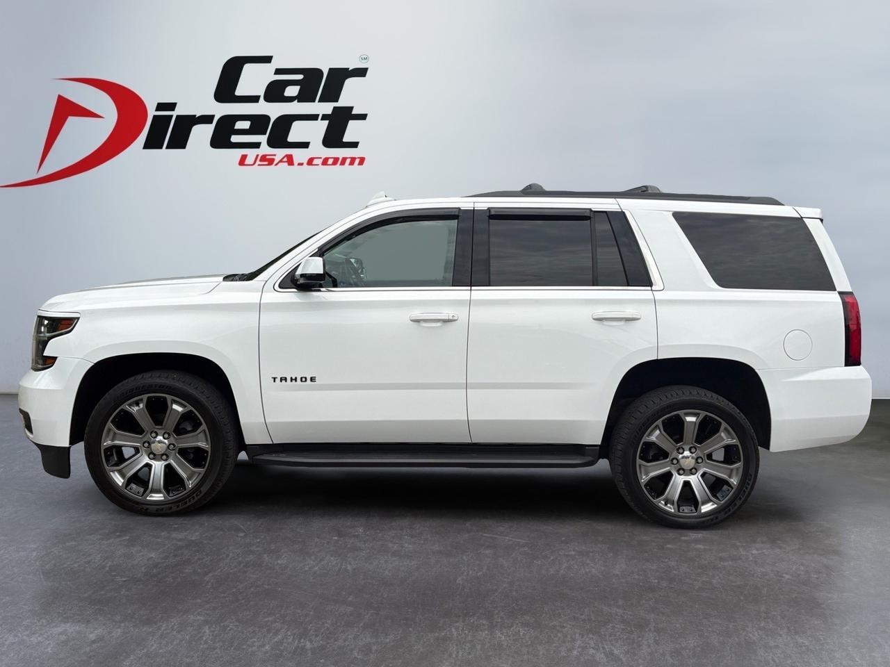 2018 Chevrolet Tahoe LT, RUNNING BOARDS, POWER LIFTGATE, SUNROOF, APPLE CARPLAY/ANDROID AUT0, BLIND SPOT ALERT, FORWARD COLLISION WARNING, CAPTAINS CHAIRS, POWER 3RD ROW SEATING, HEATED SEATS, LOW MILES, TAKE THE KEYS TO A TAHOE!