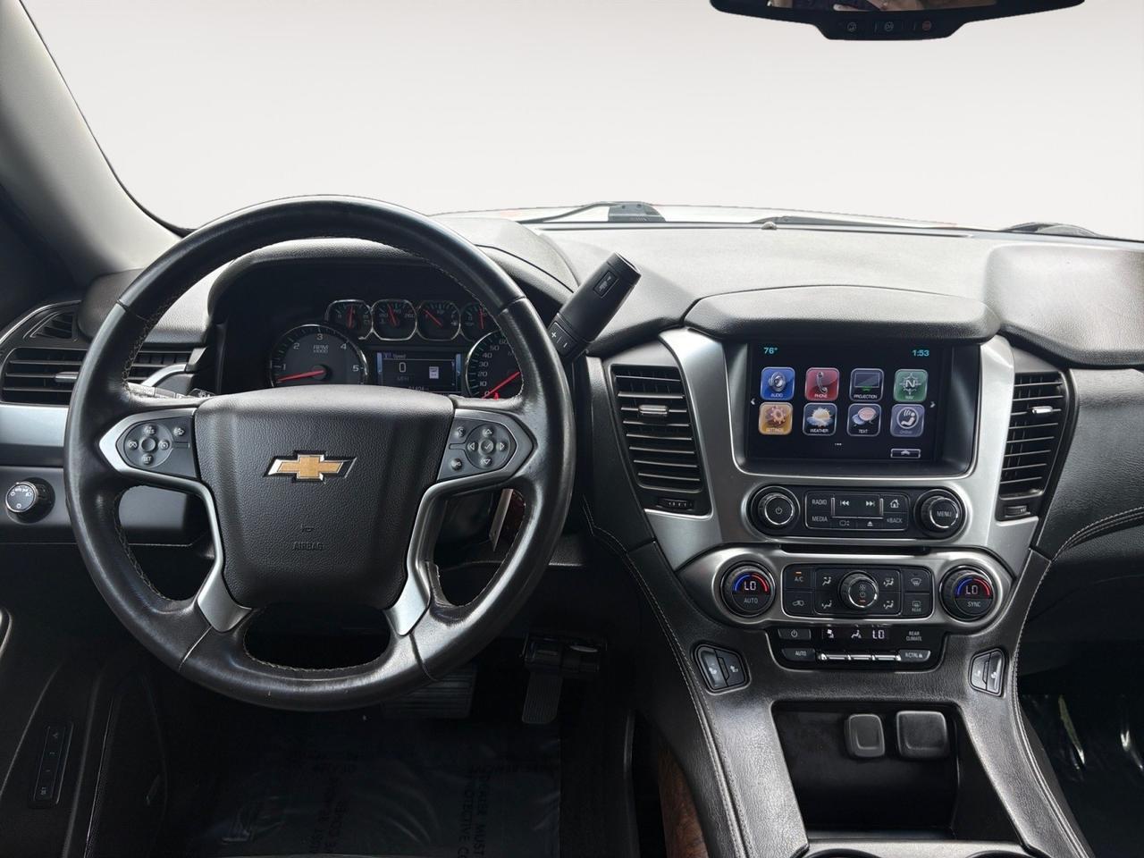 2018 Chevrolet Tahoe LT, RUNNING BOARDS, POWER LIFTGATE, SUNROOF, APPLE CARPLAY/ANDROID AUT0, BLIND SPOT ALERT, FORWARD COLLISION WARNING, CAPTAINS CHAIRS, POWER 3RD ROW SEATING, HEATED SEATS, LOW MILES, TAKE THE KEYS TO A TAHOE!