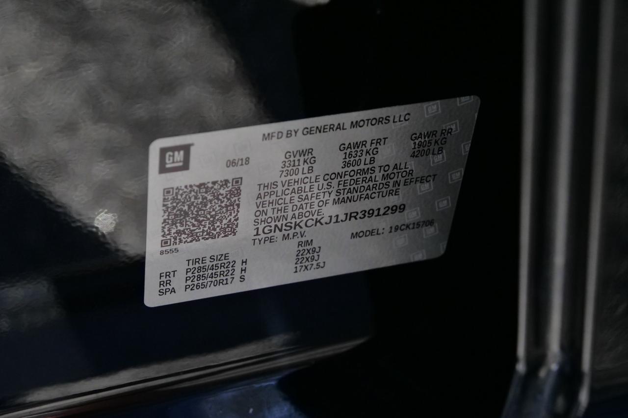 2018 Chevrolet Tahoe Premier 4WD / Rear Entertainment / RST Edition! Lincolnton NC