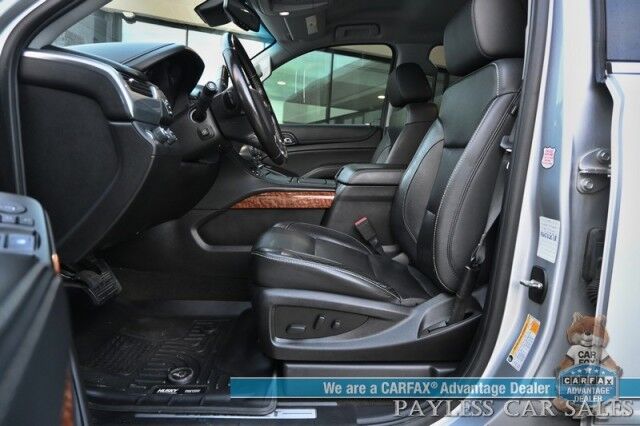 2018 Chevrolet Tahoe Premier / 4X4 / Auto Start / Heated & Cooled Leather Seats / Heated Steering Wheel / Bose Speakers / NAV / Lane Departure & Blind Spot Alert / Apple CarPlay & Android Auto / Back Up Cam / 3rd Row / Seats 7 Anchorage AK